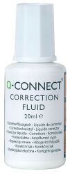 Q-Connect Korektor w Płynie z pędzelkiem, 20ml 