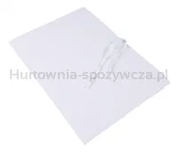 Teczka wiązana OFFICE PRODUCTS, karton, A4, 300gsm, 3-skrz., biała - 2