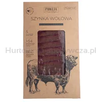 Pawęta Szynka wołowa dojrzewająca plastry 50 g