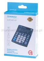 Donau Kalkulator Biurowy Tech Office, 8-Cyfr. Wyświetlacz, Wym. 137X101X30Mm, Czarny  - 6