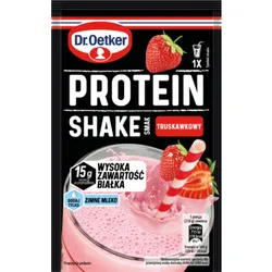 Dr.Oetker Protein Shake truskawkowy 18 g