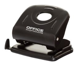 Office Products Dziurkacz dziurkuje do 30 kartek, metal, czarny 