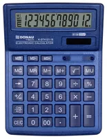 Kalkulator biurowy DONAU TECH, CI-SDC444XRNVE, 12-cyfr. wyświetlacz, wym. 190x143x40 mm, granatowy - 6