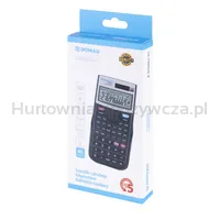 Kalkulator naukowy DONAU TECH, 401 funkcji, 164x84x19 mm, czarny - 3