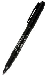 q-Connect Marker do płyt CD/DVD 1mm (linia), czarny 