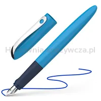 Pióro wieczne SCHNEIDER Wavy, w pudełku z zawieszką, niebieskie - 4