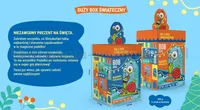 CHRISTMAS BOX  przekąski owocowe z grą i zabawką B/C  300 g - 2