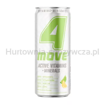 4MOVE Active Vitamins + Minerals Lime &amp Lemon flavour puszka 330 ml