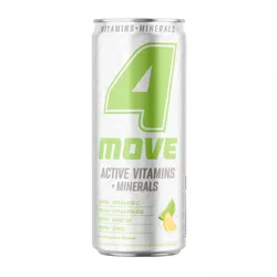 4MOVE Active Vitamins + Minerals Lime &amp Lemon flavour puszka 330 ml