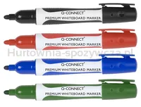Marker Do Tablic Q-Connect Premium, Gum. Rękojeść, Okrągły, 2-3Mm (Linia), Zielony - 2