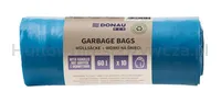 Worki na śmieci DONAU ECO, z uchwytami Knoties, 60l, 10 szt., niebieskie - 2