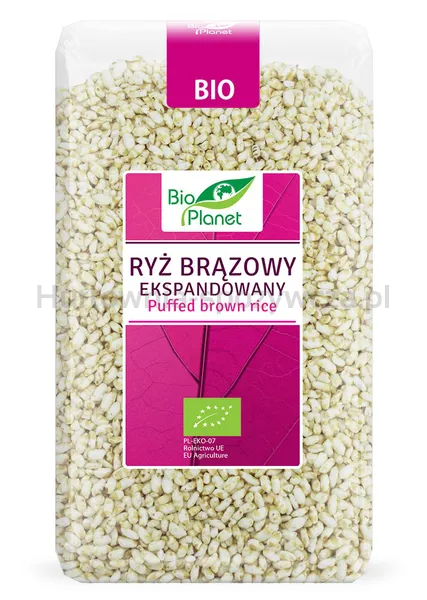 Bio Planet Ryż Brązowy Ekspandowany Bio 150 G 