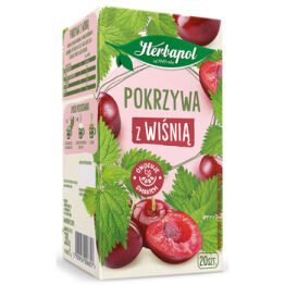 *Herbapol Herbatka Ziołowa Pokrzywa Z Wiśnią 30G/20Tb<Br>(Data: 30.11.2023)