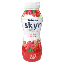 Bakoma Skyr Jogurt Pitny Typu Islandzkiego Malina-Truskawka 300G