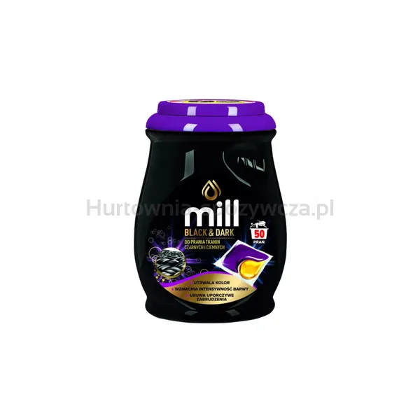 MILL professional kapsułki do prania BLACK 50szt.