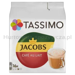 Tassimo Jacobs Café Au Lait Napój Z Kawą Rozpuszczalną I Mlekiem 16 Kapsułek 184 G