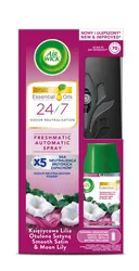 Air Wick Freshmatic Komplet Księżycowa Lilia Otulona Satyną 250 Ml 