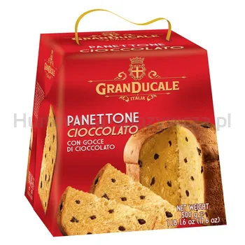 Ciasto Panettone Granducale z kawałkami czekolady 500g