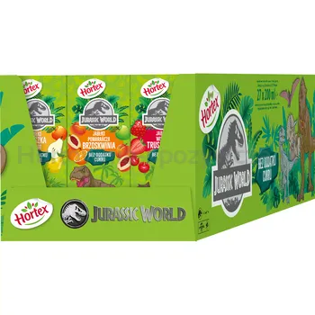 Hortex Napój Wieloowocowy Mix Smaków. Napój Jabłko, Wiśnia, Truskawka, Napój Jabłko, Gruszka, Mango, Napój Jabłko, Pomarańcza, Brzoskwinia Karton 200Ml