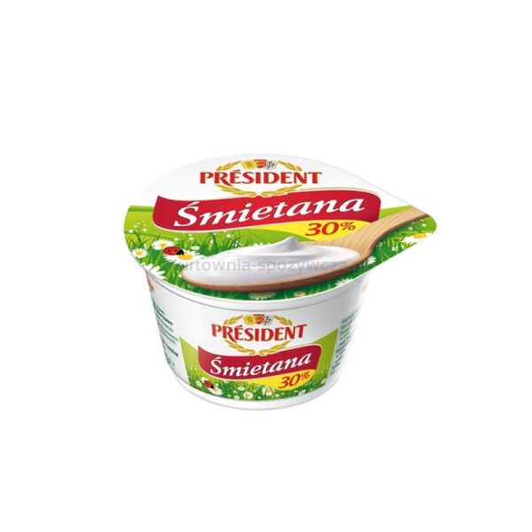 President Śmietana 30% 200G