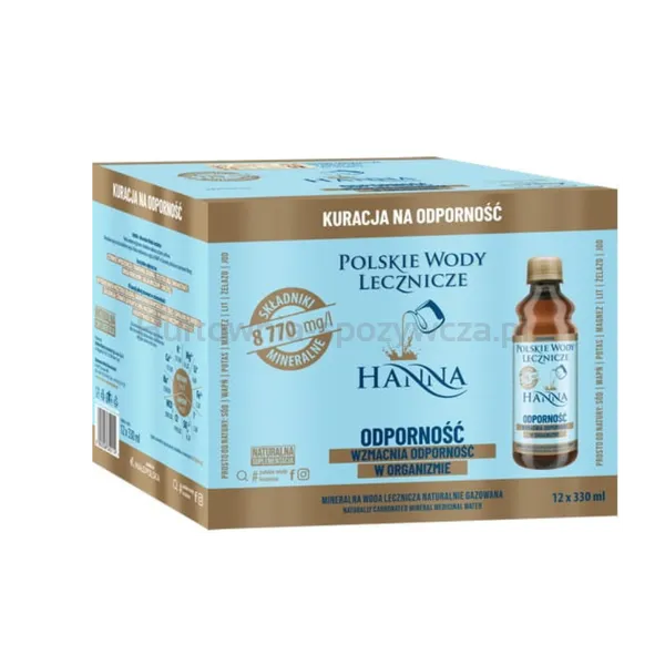 Hanna Polskie Wody Lecznicze 330 Ml