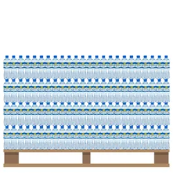 TOPSELLER Woda źródlana lekko gazowana 500 ml<br>(Paleta 2016 szt.)