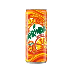 Mirinda Orange Napój gazowany o smaku pomarańczowym 330 ml kaucja (w tym +0,50 zł/szt. zwrotnej kaucji)
