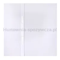 Skoroszyt zawieszkowy OFFICE PRODUCTS Budget, karton, nadruk, 1/2, A4, 250gsm, biały - 2