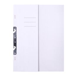 Skoroszyt zawieszkowy OFFICE PRODUCTS Budget, karton, nadruk, 1/2, A4, 250gsm, biały