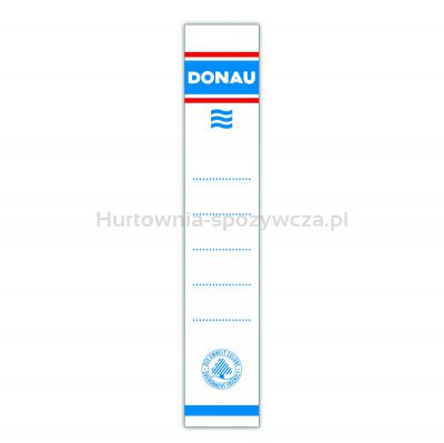 Donau Etykiety wsuwane do segregatora 28x153mm, dwustronne, 20szt. 
