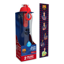 Butelka filtrująca Dafi Soft 0,5 l z dwoma filtrami FC Barcelona