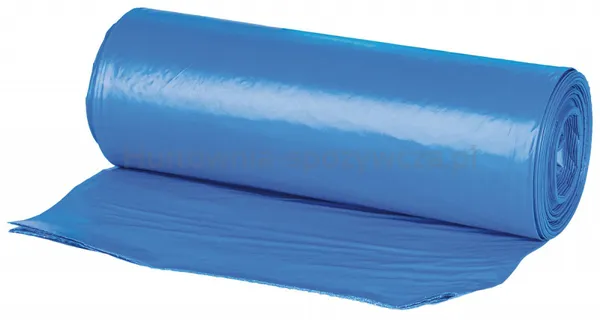Worki na śmieci DONAU HOME, do segregacji, papier (LDPE), 120l, 10 szt., niebieskie