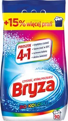 Bryza Proszek do prania 4w1 kolor, 5,85 kg, 90 prań