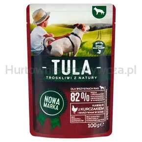 Karma Pies Tula Kurczak Warzywa 100 G Mw Dobry Wybór