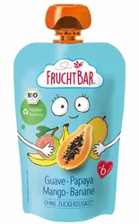 Mus gujawa, papaja, mango, banan BIO 100 g