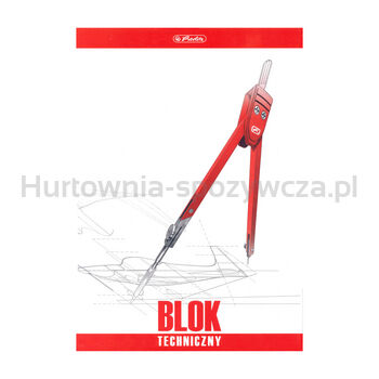 Herlitz Blok techniczny A3 10 białych kartek