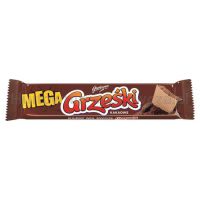Grześki Mega Kakaowe Wafel Przekładany Kremem Kakaowym 34 G