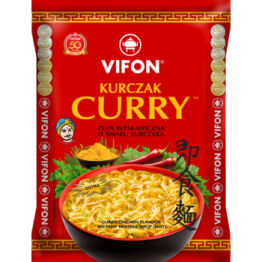 Vifon Curry Zupa Błyskawiczna Z Kluskami O Smaku Kurczaka (Ostra)