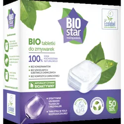 BIOstar cleaning products tabletki do zmywarek 50 szt.