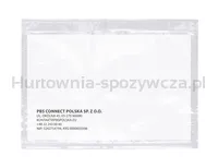 Koperta/przylga kurierska OFFICE PRODUCTS, C5, 500szt., transparentna - 2