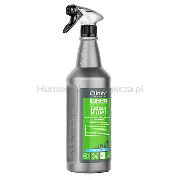 Preparat Clinex Nano Protect Silver Odour Killer, Do Neutralizacji Zapachów, Cotton, 1L