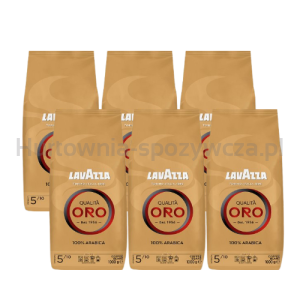 Lavazza Kawa Ziarnista Qualita Oro 1000G x 6 szt.