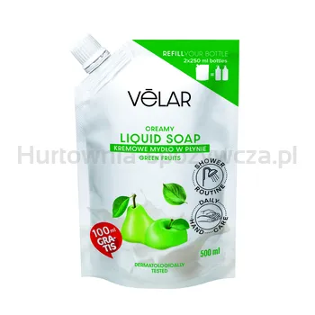 Velar Kremowe Mydło w Płynie ZIELONE OWOCE 500ml
