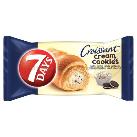 7Days Midi Krem Vaniliowy Z Kawałkami Ciastka Kakaowego 60