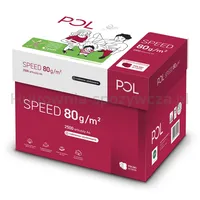 Papier ksero POL SPEED, A4, klasa C, 153CIE, 80gsm, 500ark. - 2
