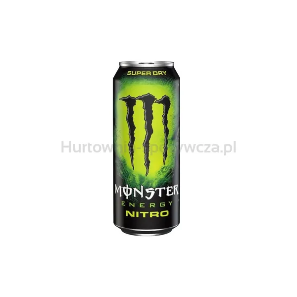 Monster Energy Nitro Super Dry 500 ml<br>(w tym +0,50 zł/szt. zwrotnej kaucji)