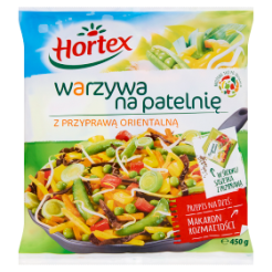 Hortex Warzywa Na Patelnię Z Przyprawą Orientalną 450 G
