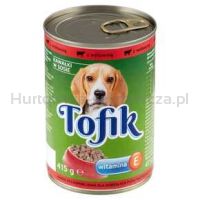 Karma Pies Tofik Z Wołowiną W Sosie 415 G Mw Dobry Wybór Pusz