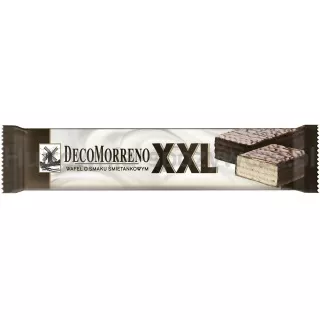 Wafle śmietankowe w czekoladzie DECOMORRENO, 50g
