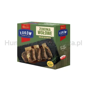 Żeberka Wołowe Wolno Gotowane Około 0,7KG ŁUKÓW